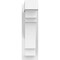 Ekena Millwork Merced Architectural Grade PVC Outlooker with Block Ends, 7"W X 18"D X 24"H OUTP07X18X24MRC05 - alternate 2